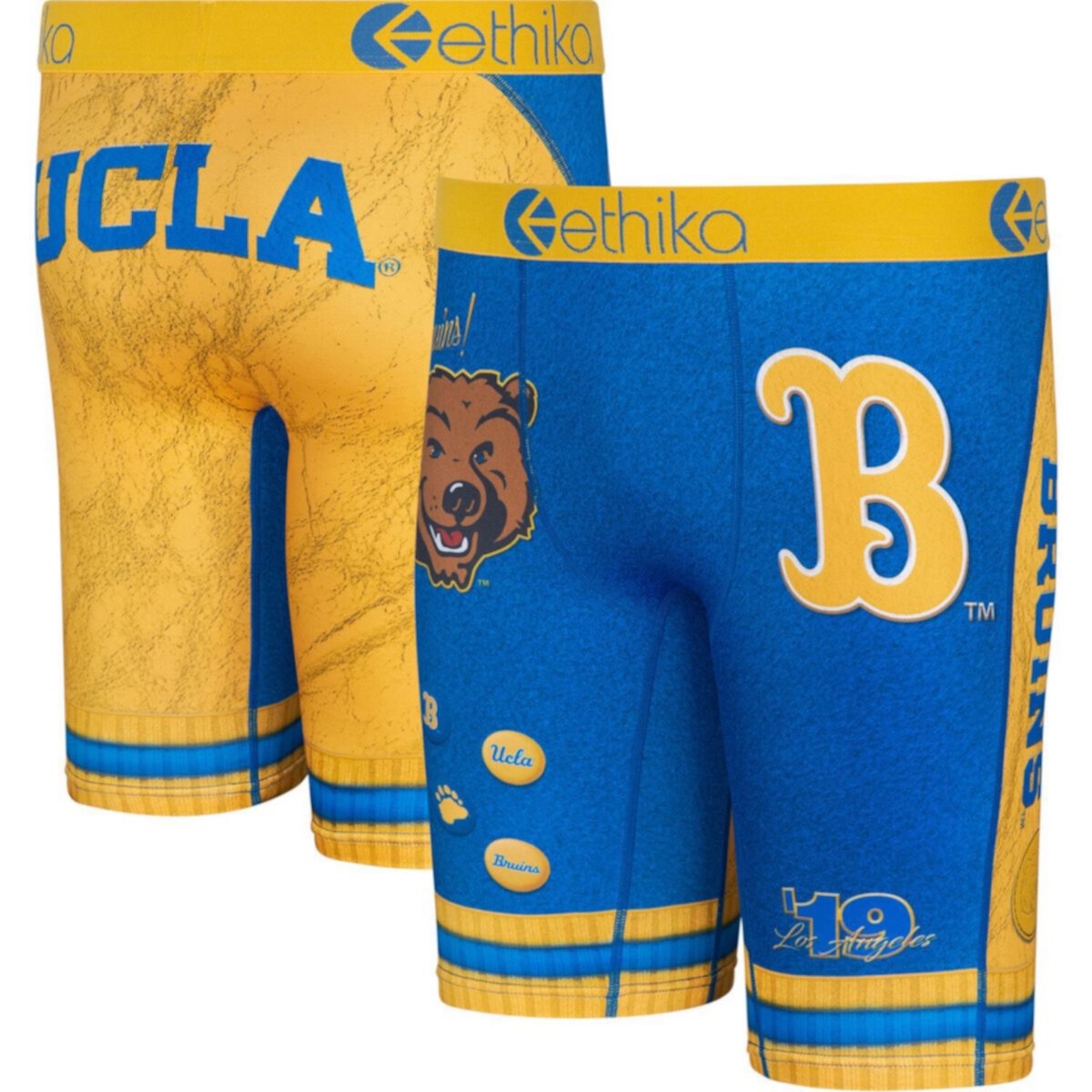 Мужские трусы-боксеры Ethika Blue UCLA Bruins Schoolin' Unbranded