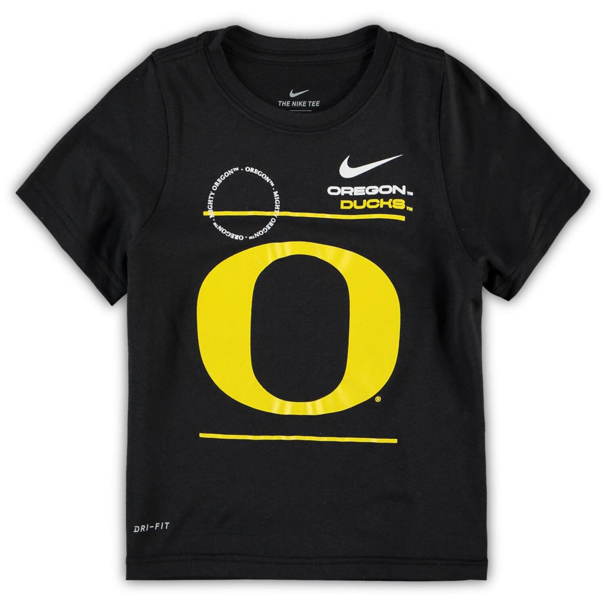 Черная футболка Nike Oregon Ducks 2021 Sideline Legend Performance для дошкольников Nike
