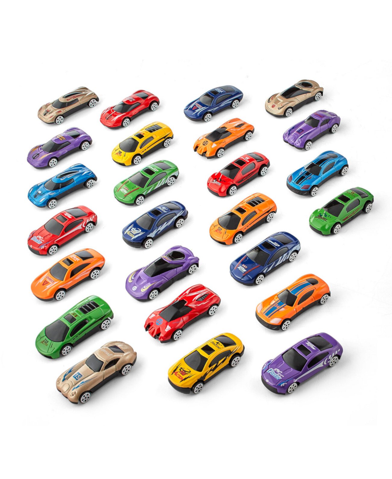 Vehicles set. Uncrashable Toy cars. 25pc die Cast Toy cars.