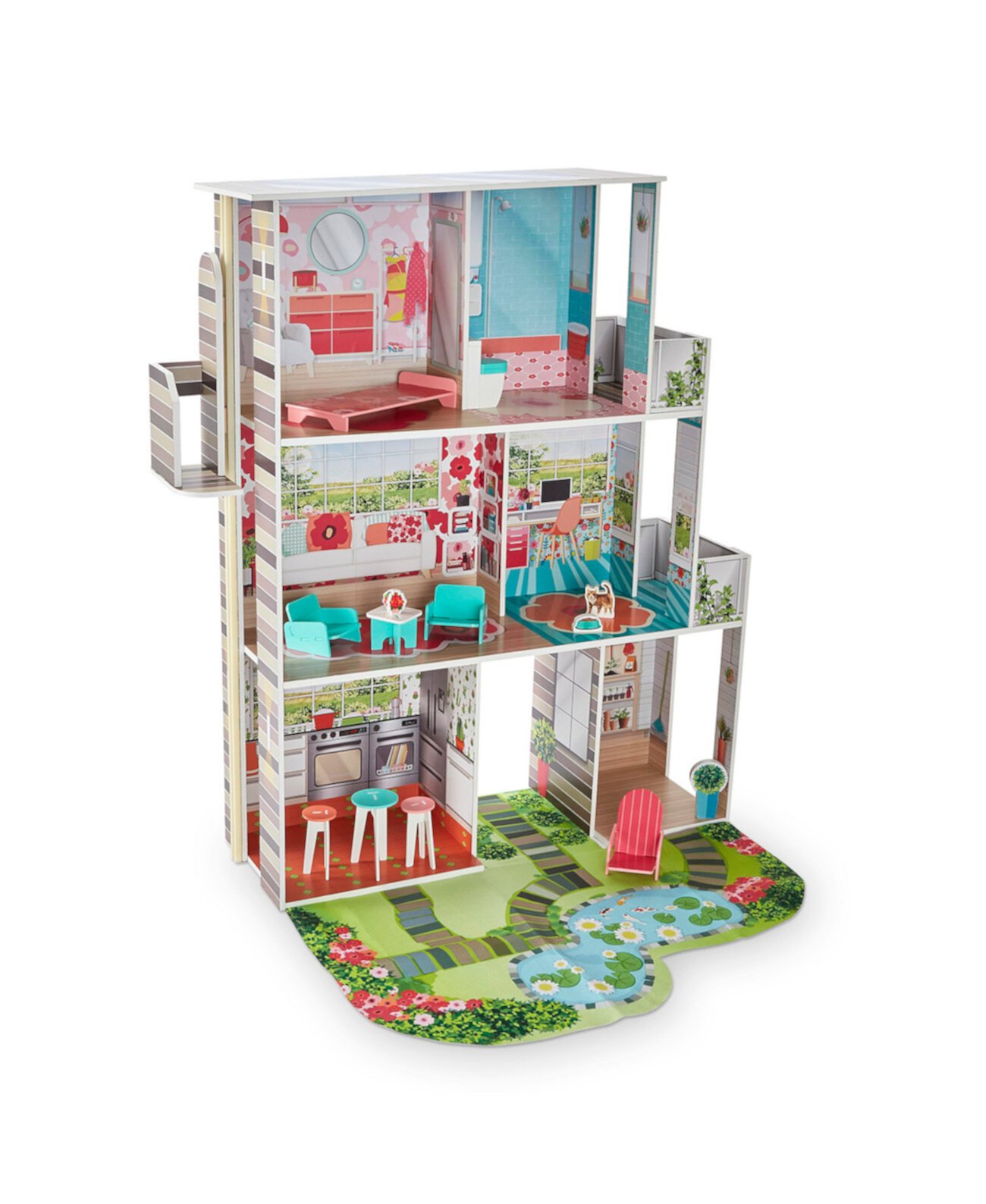 Набор садовых кукольных домиков, созданный для вас компанией Toys R Us Imaginarium