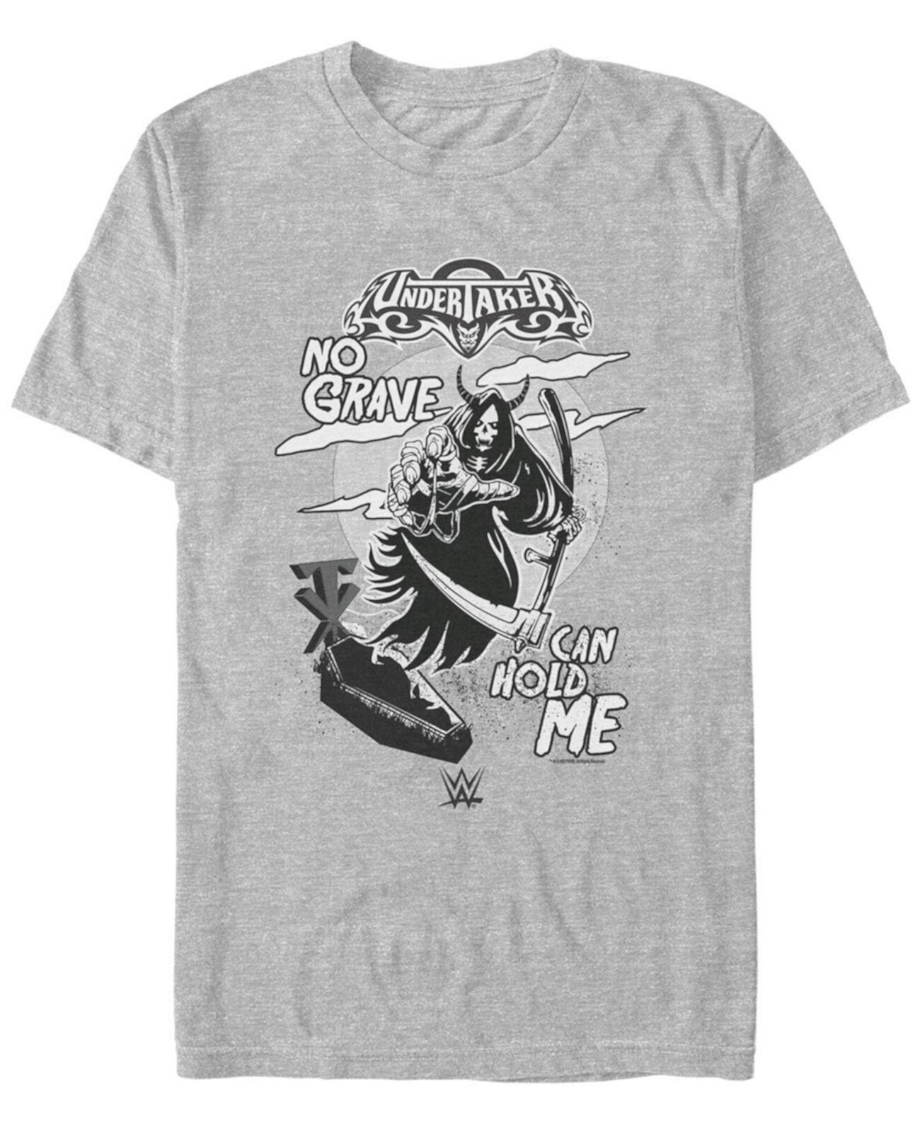 Мужская футболка с коротким рукавом WWE Undertaker No Grave FIFTH SUN