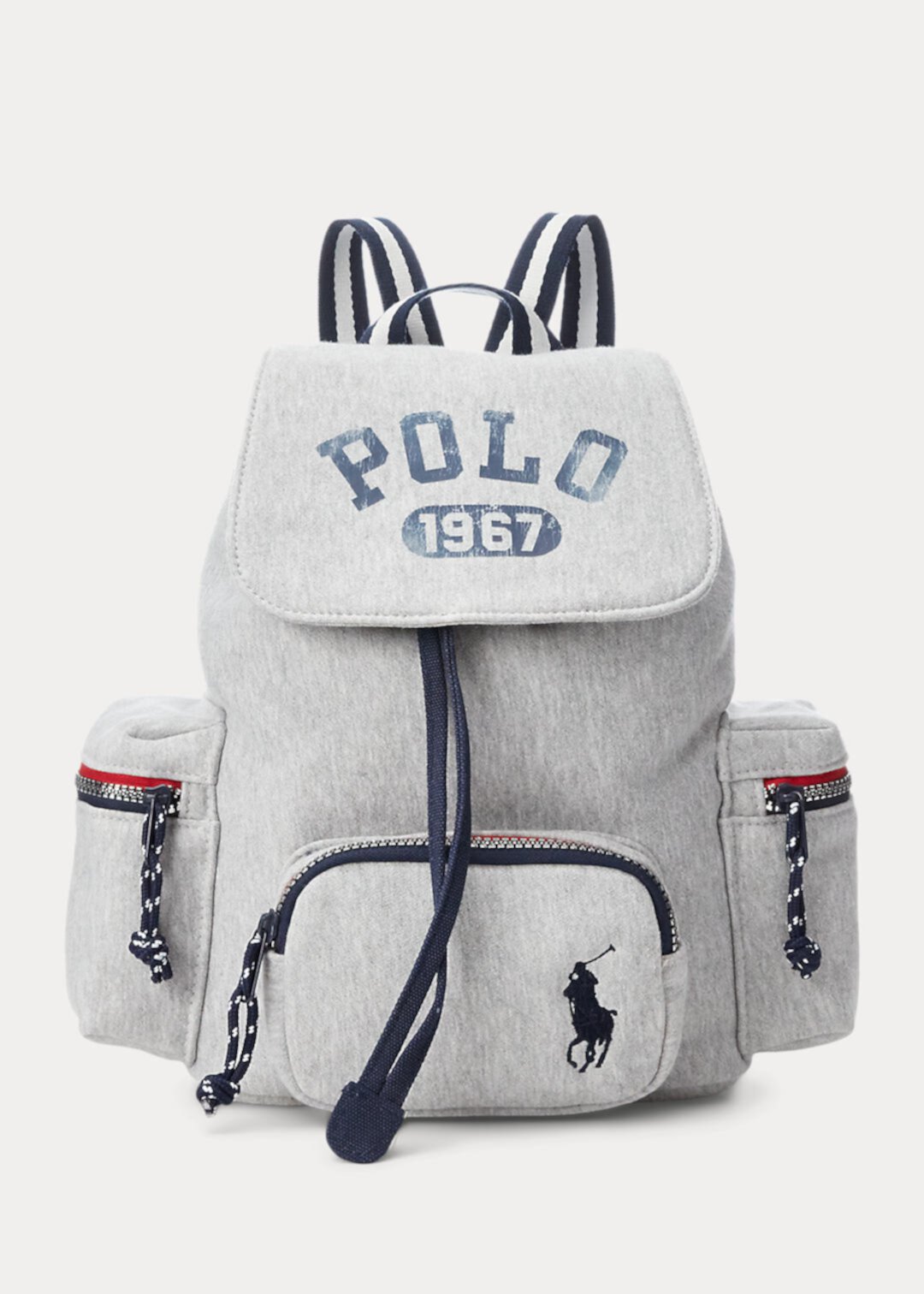 Мини-рюкзак из флиса с логотипом Ralph Lauren