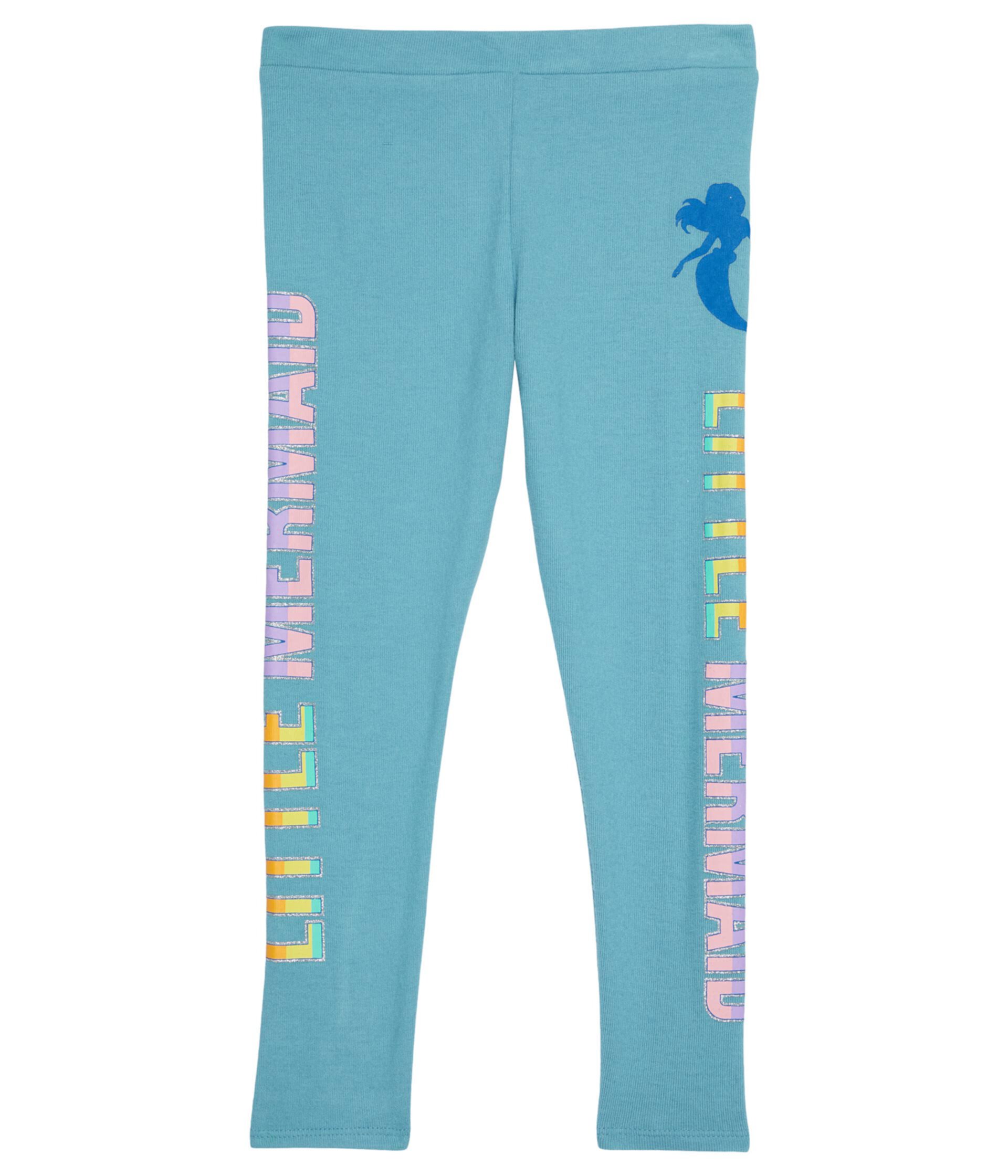 Спортивные брюки Chaser Для девочек Little Mermaid Rainbow Bliss Knit Leggings Chaser