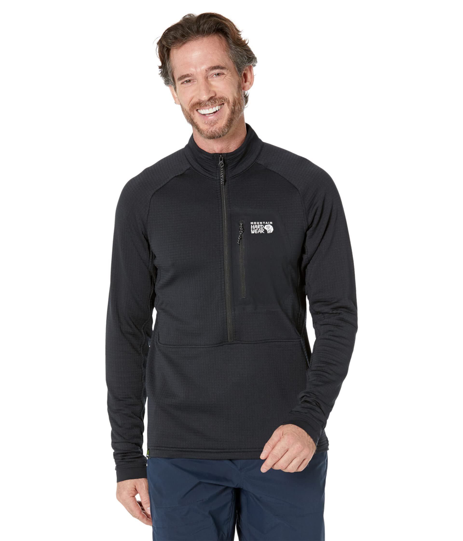 Мужская Куртка Mountain Hardwear Polartec® Power Grid 1/2 Zip Mountain Hardwear