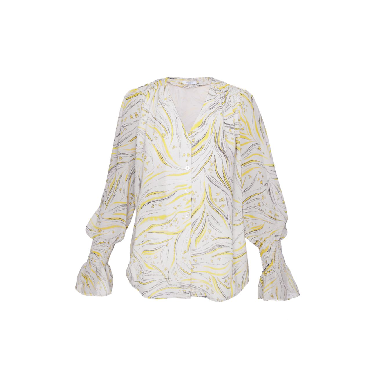 блузка Plata в абстрактную полоску Santorelli
