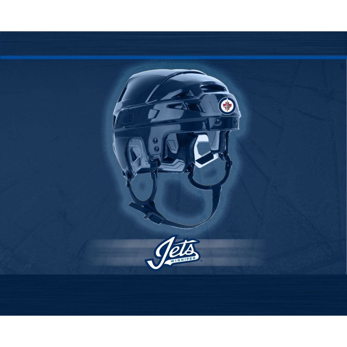 Коврик для мыши Winnipeg Jets Helmet Unbranded