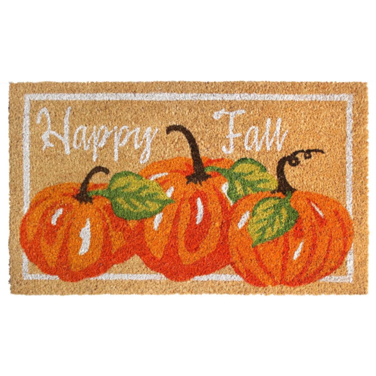 RugSmith Happy Fall Doormat - 18'' x 30'' RugSmith