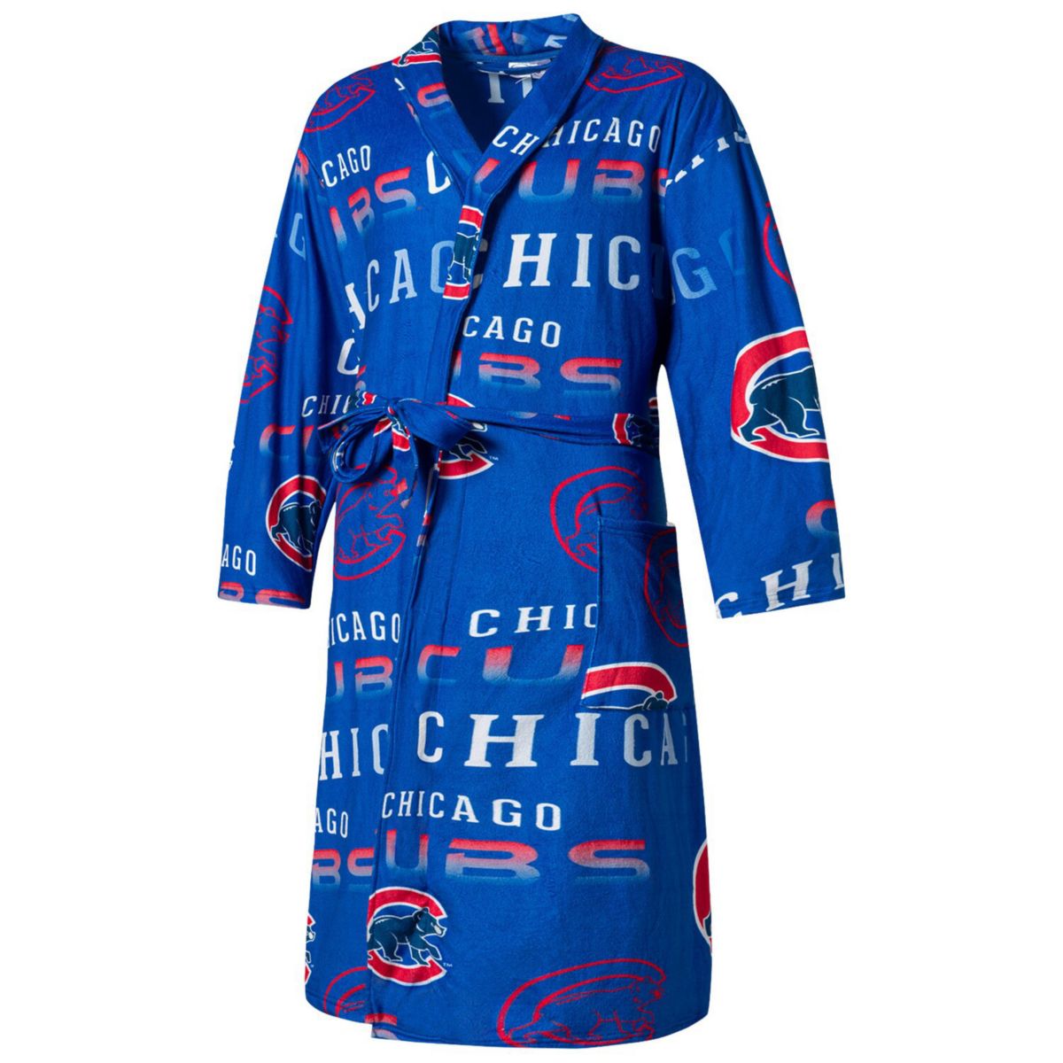 Мужской Халат Concepts Sport Royal Chicago Cubs Windfall Microfleece Unbranded