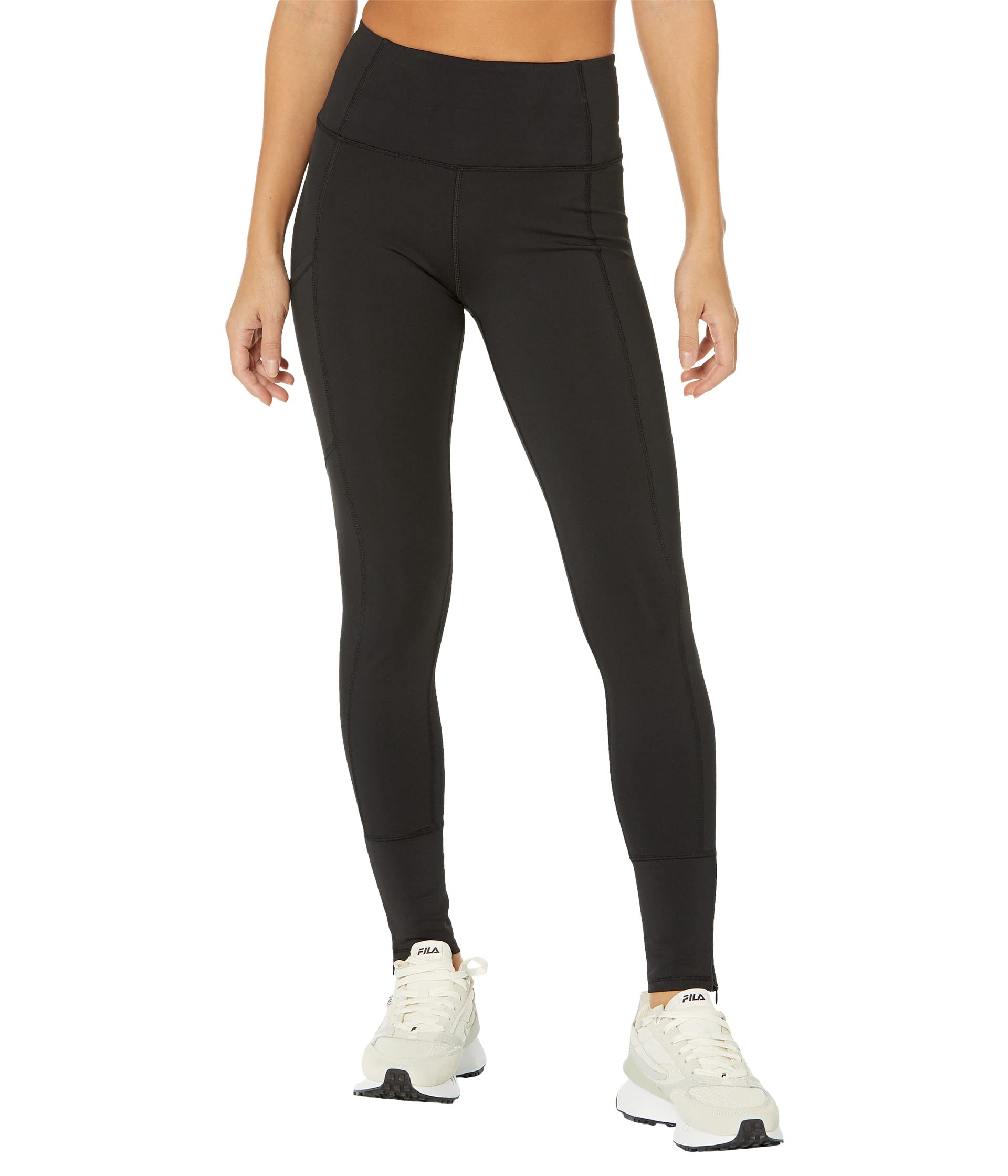 Женские Брюки THRIVE SOCIETE Zip Long Leggings THRIVE SOCIETE