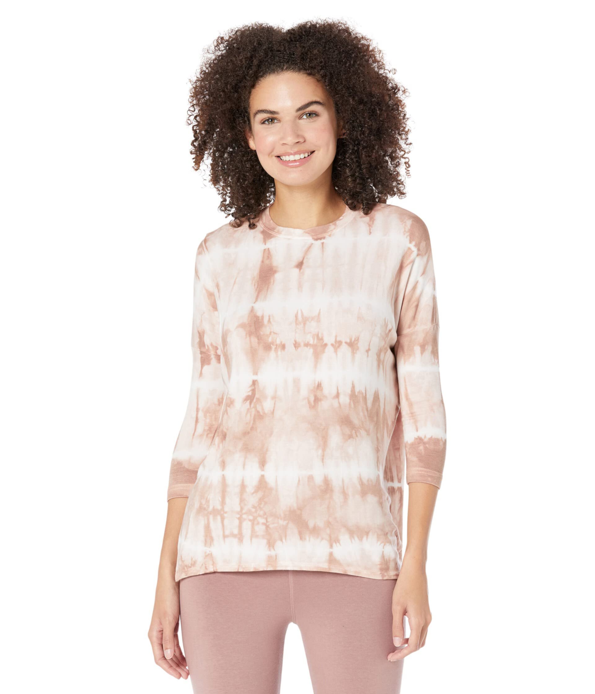 3/4 Sleeve Slouchy Luxe Tee Hard Tail