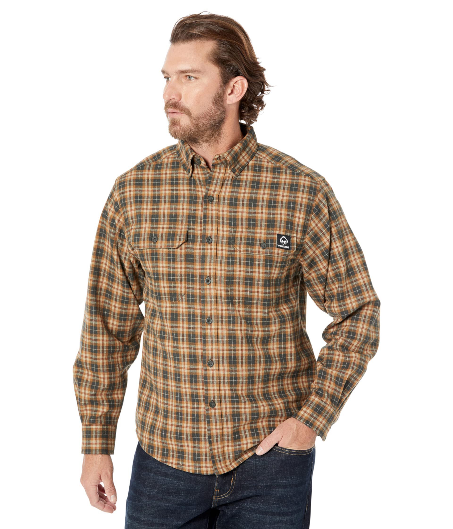 Glacier Lite Flannel Shirt Wolverine