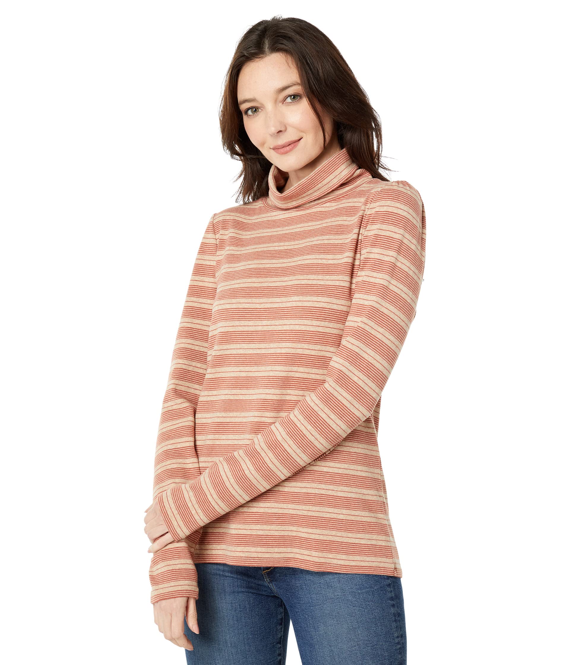 Stripe Amelia Turtleneck Dylan by True Grit