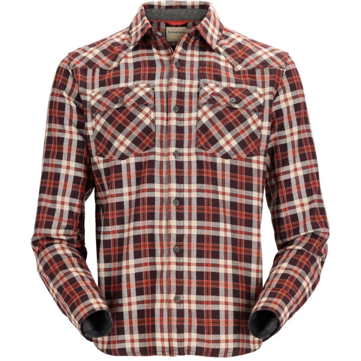 Мужская Повседневная рубашка Simms Santee Flannel Simms