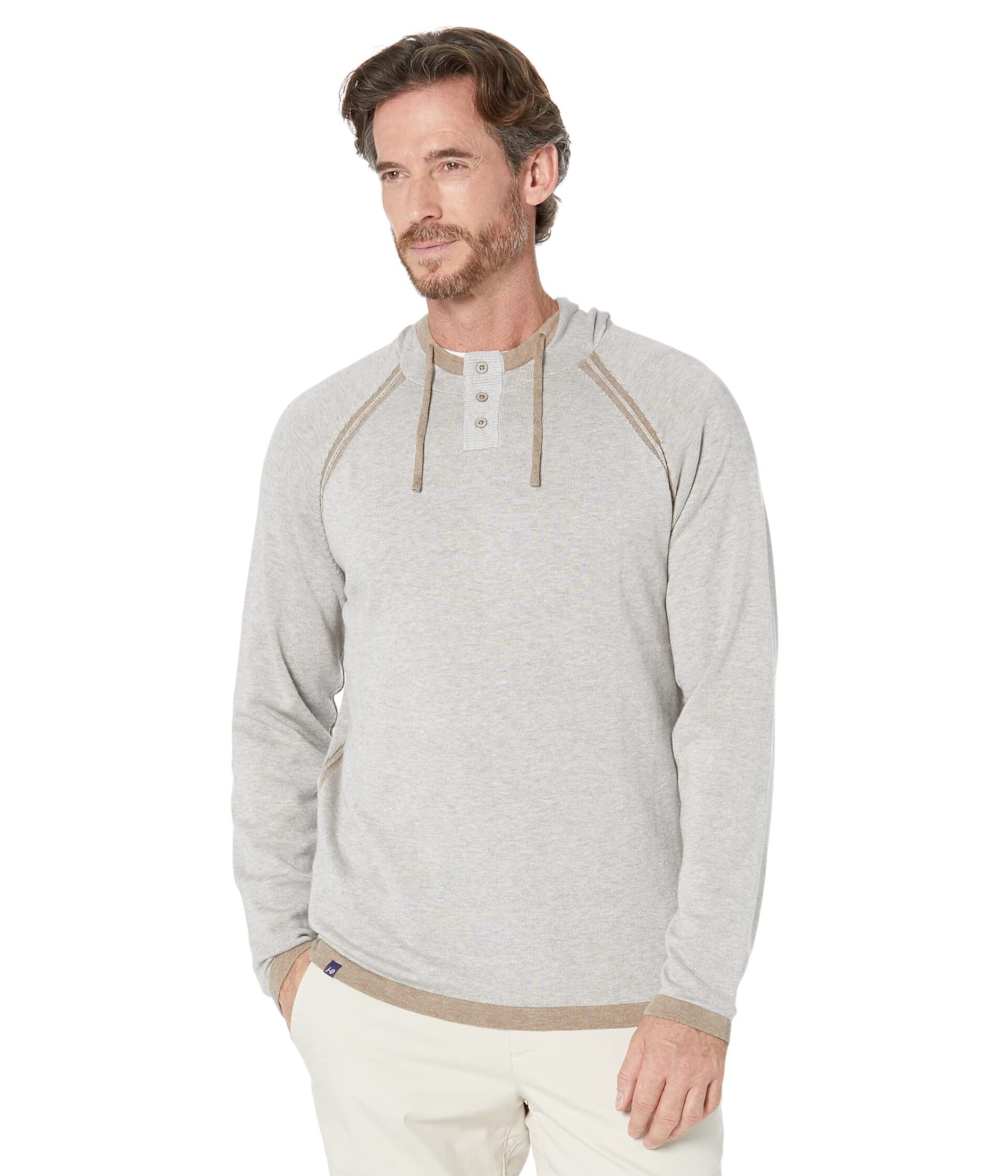 Кашемировый пуловер с капюшоном Jeremy Cotton Johnnie-O