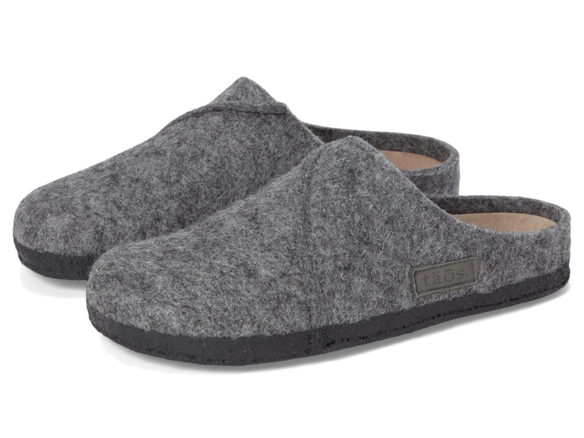 Тапочки Taos Wooled Class с текстильным верхом и открытой пяткой Taos Footwear