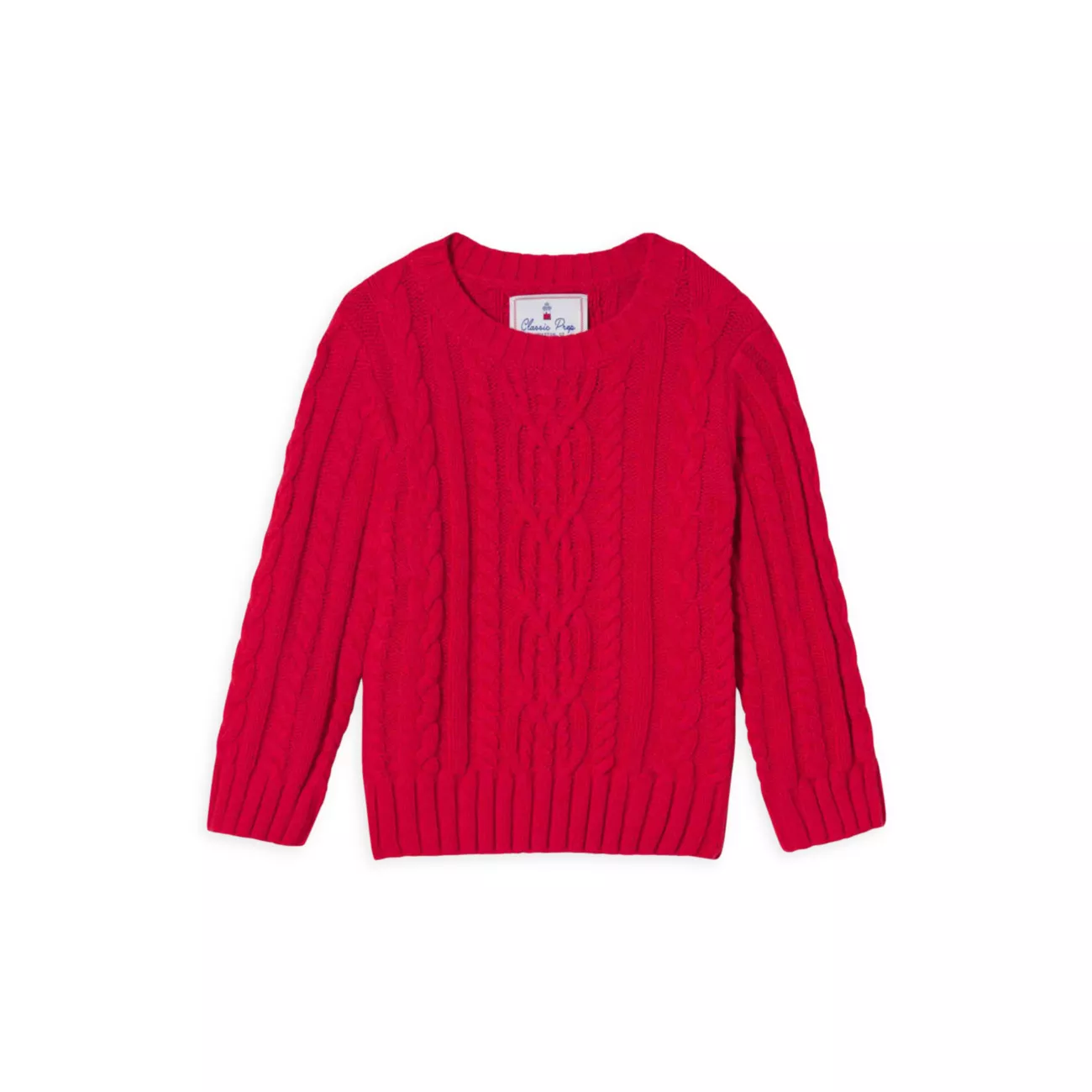 Little Kid's &amp; Kid's Fishers Cable Knit Sweater Classic Prep