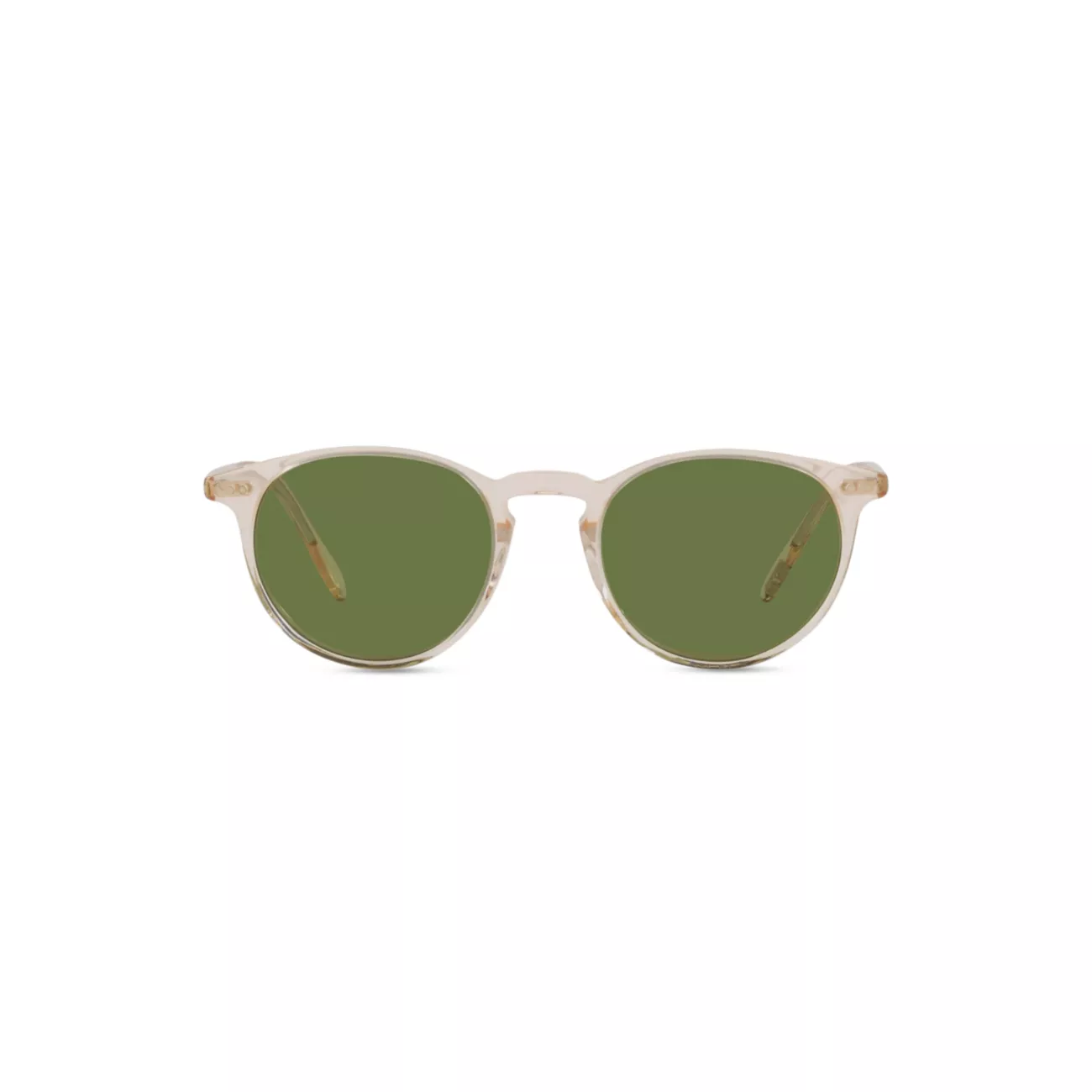 Круглые солнцезащитные очки Riley 49 мм Oliver Peoples