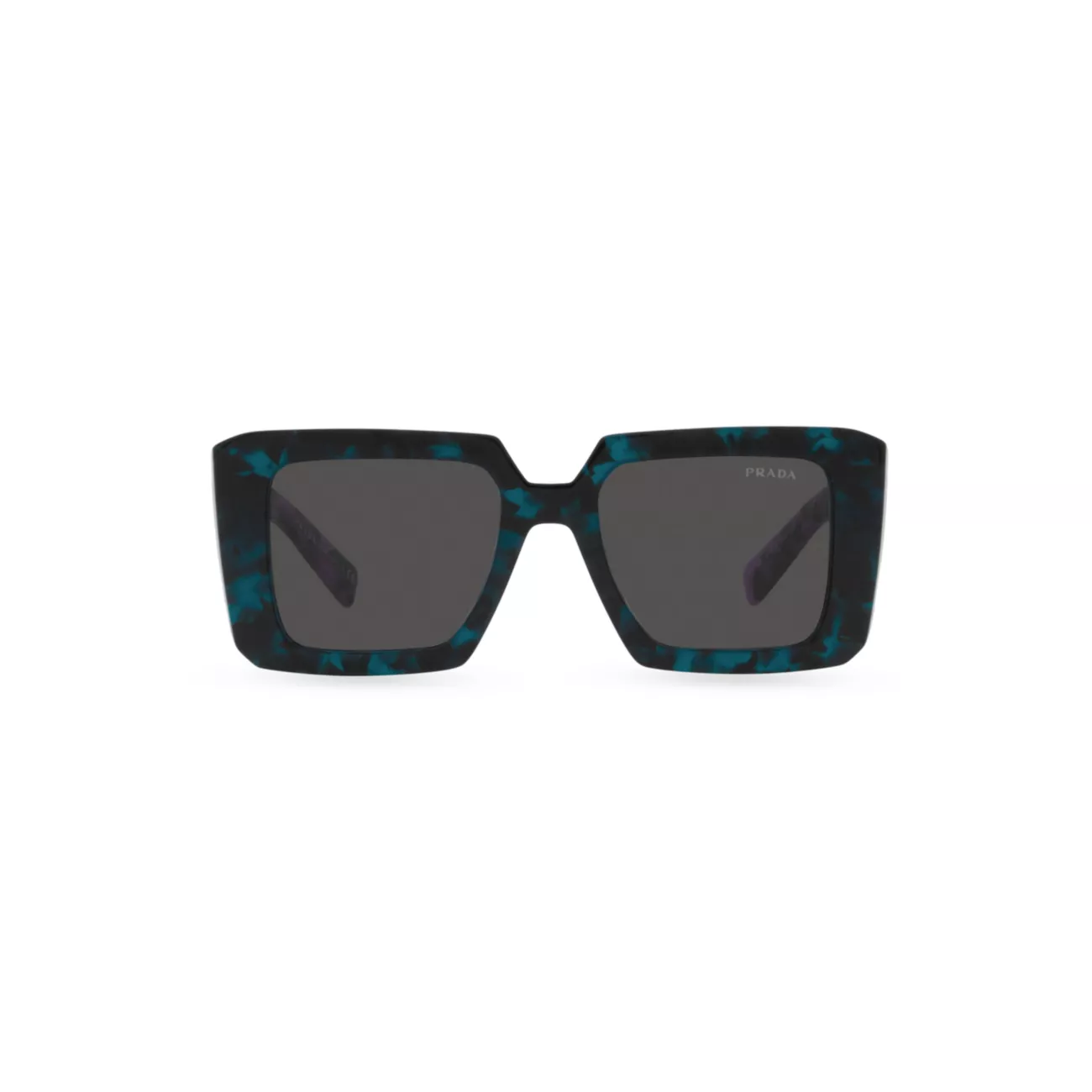Квадратные солнцезащитные очки 51 мм Prada