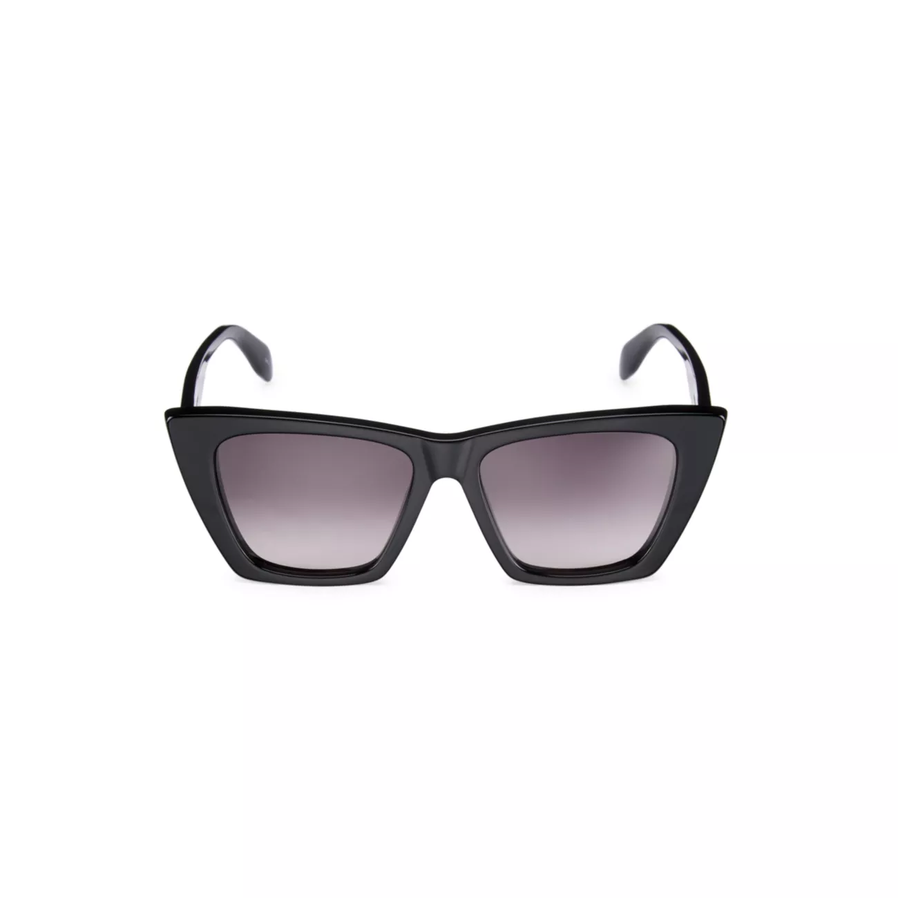 Фирменные солнцезащитные очки «кошачий глаз» 54 мм Alexander McQueen