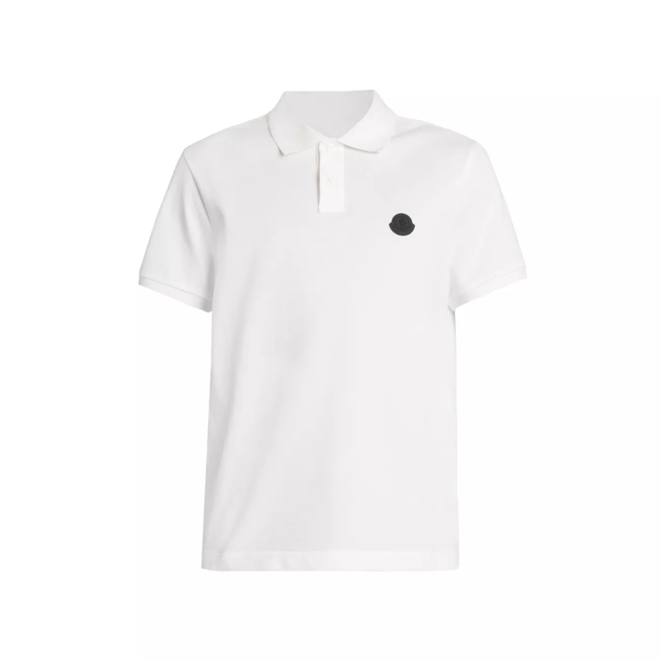 Рубашка поло с короткими рукавами и логотипом Moncler
