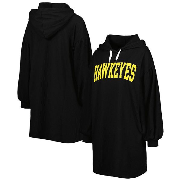 Триблендовое винтажное платье с капюшоном Gameday Couture Iowa Hawkeyes Gameday Couture