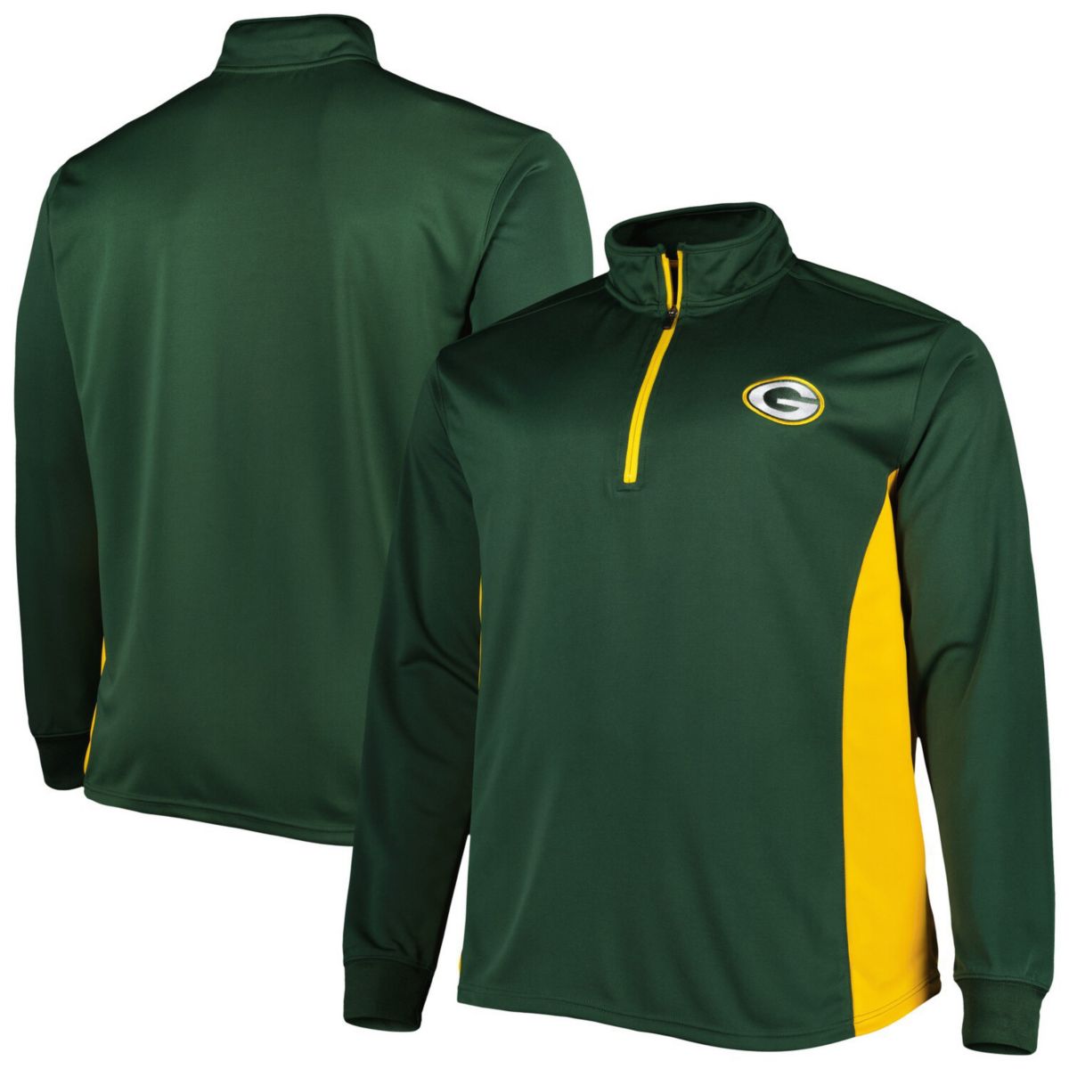 Мужской Джемпер Green Bay Packers Quarter-Zip Unbranded