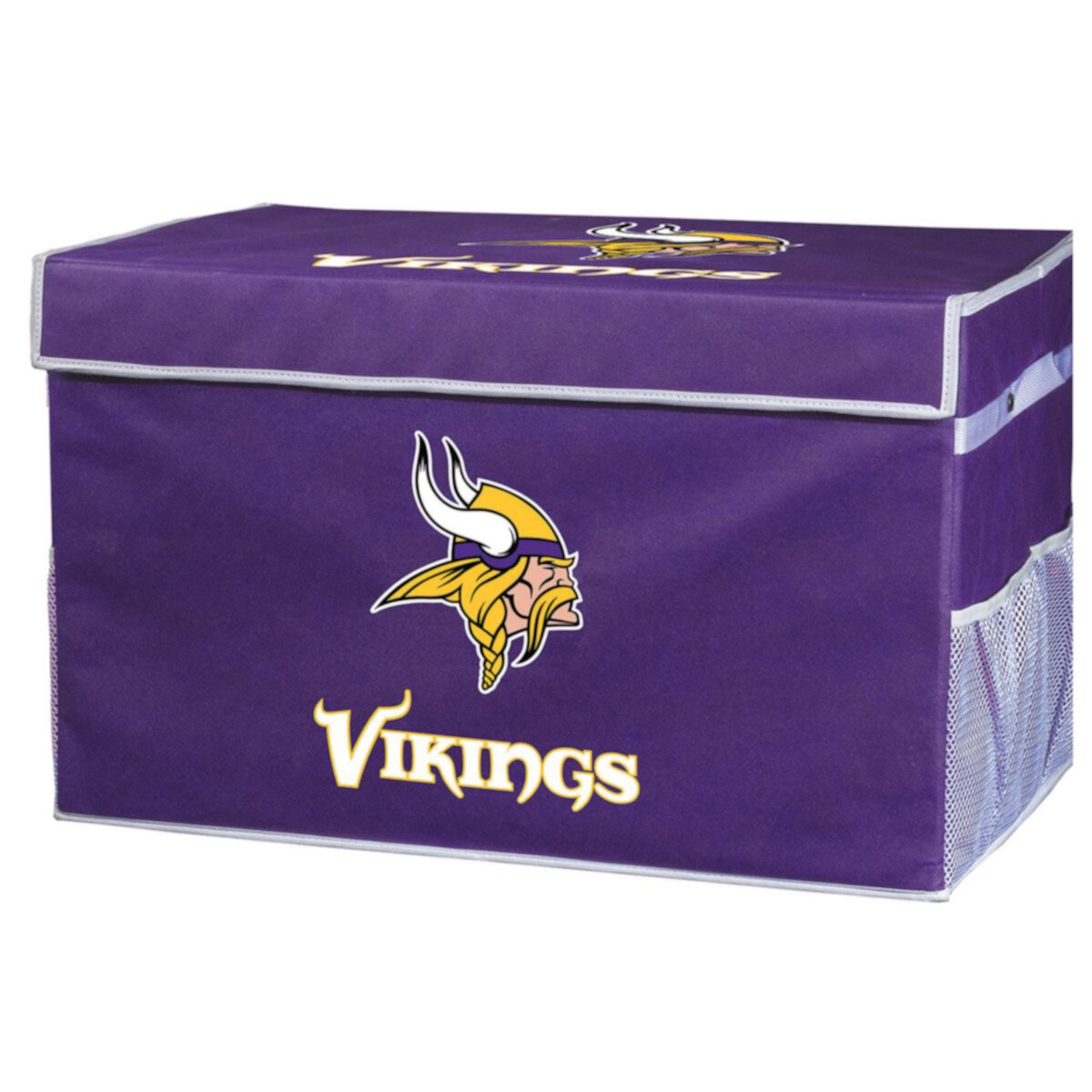 Franklin Sports Minnesota Vikings Small Collapsible Footlocker Storage Bin Franklin Sports