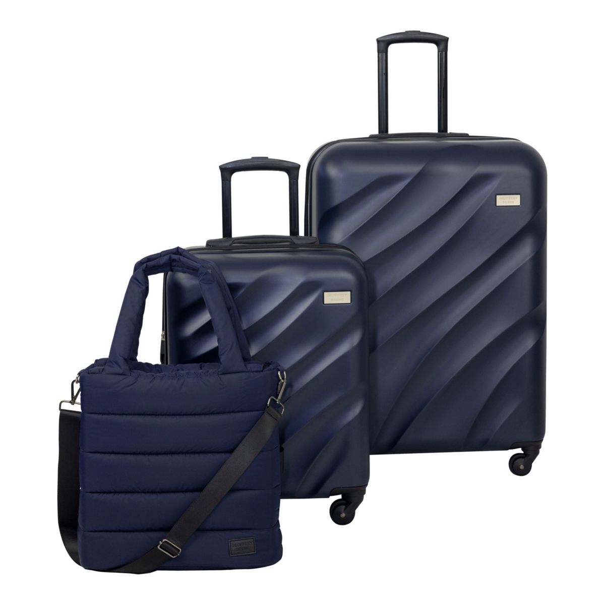 Geoffrey Beene 3-Piece Hardside Spinner Luggage Set Geoffrey Beene