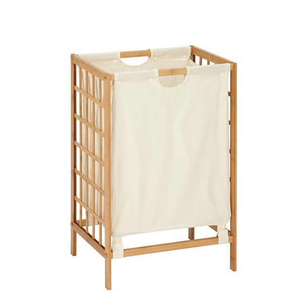 Honey-Can-Do 26-In High Bamboo Hamper Honey-Can-Do