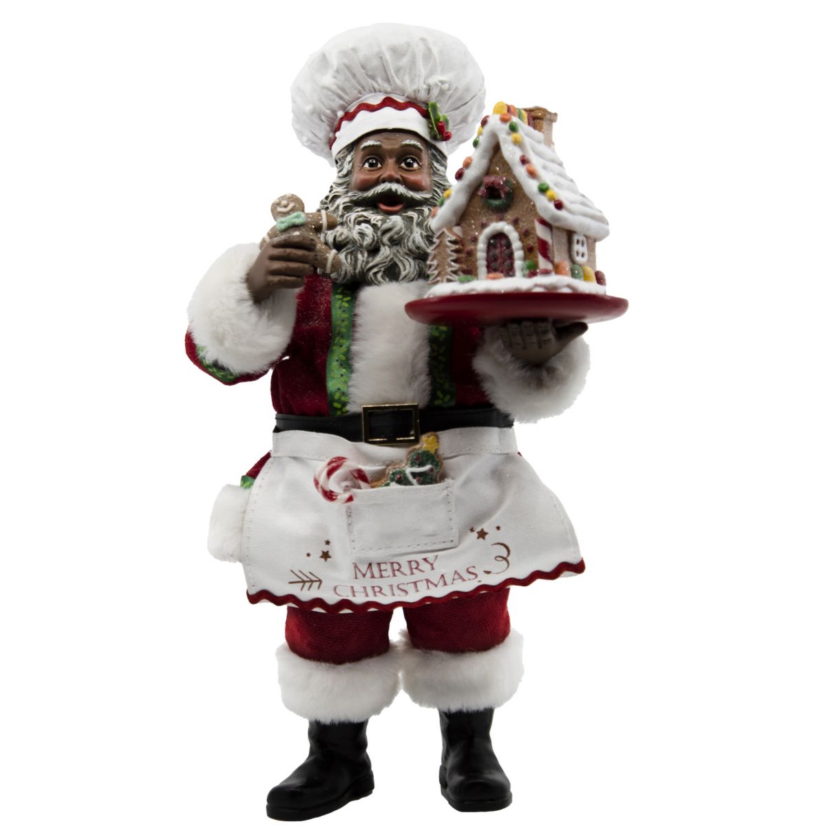 Курт Адлер Шеф-повар Санта-Клауса Декор Рождественского Стола Kurt Adler