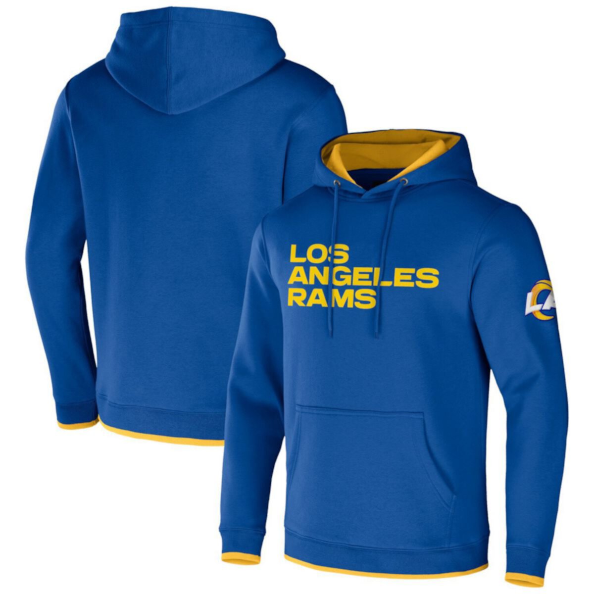 Мужской пуловер с капюшоном NFL x Darius Rucker Collection от Fanatics Royal Los Angeles Rams NFL x Darius Rucker Collection by Fanatics