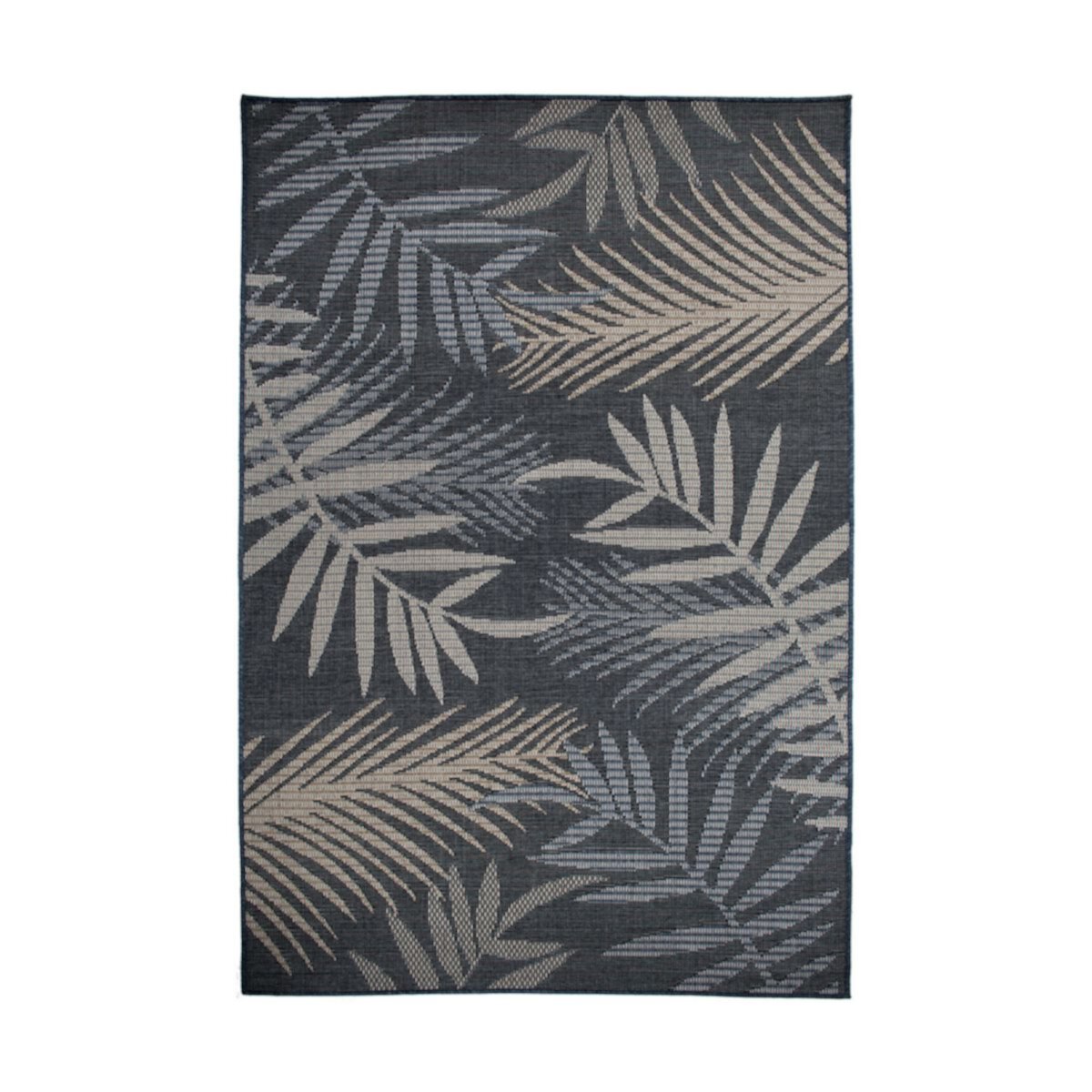 World Rug Gallery Коврик Bahama Palm Frond для использования в помещении и на открытом воздухе World Rug Gallery