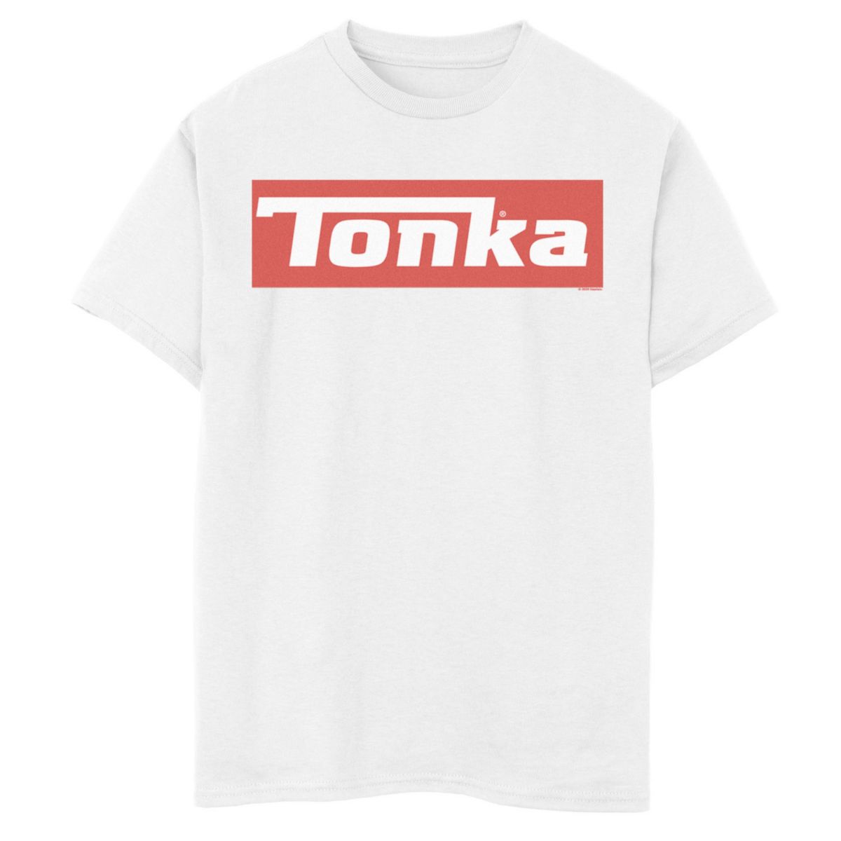 Футболка Tonka Simple Red с графическим логотипом для мальчиков 8-20 лет Tonka