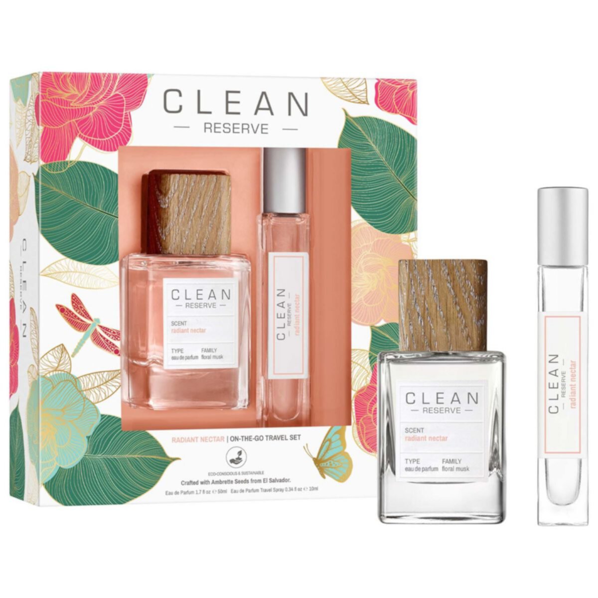 CLEAN RESERVE Radiant Nectar Eau de Parfum Set CLEAN RESERVE