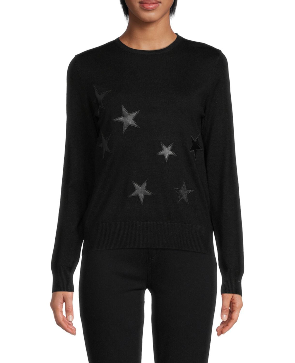 Star Crewneck Sweater YAL New York