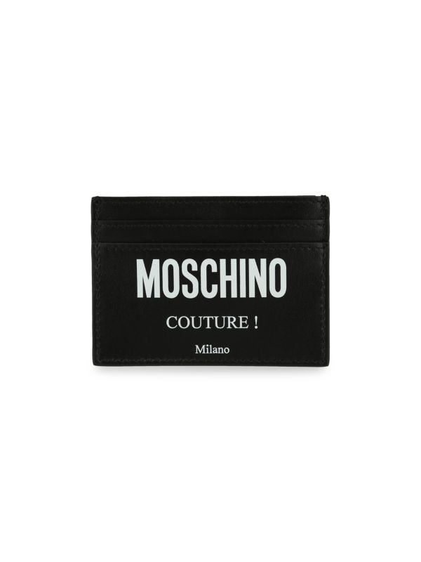 Кардхолдер Moschino Логотип из кожи Moschino