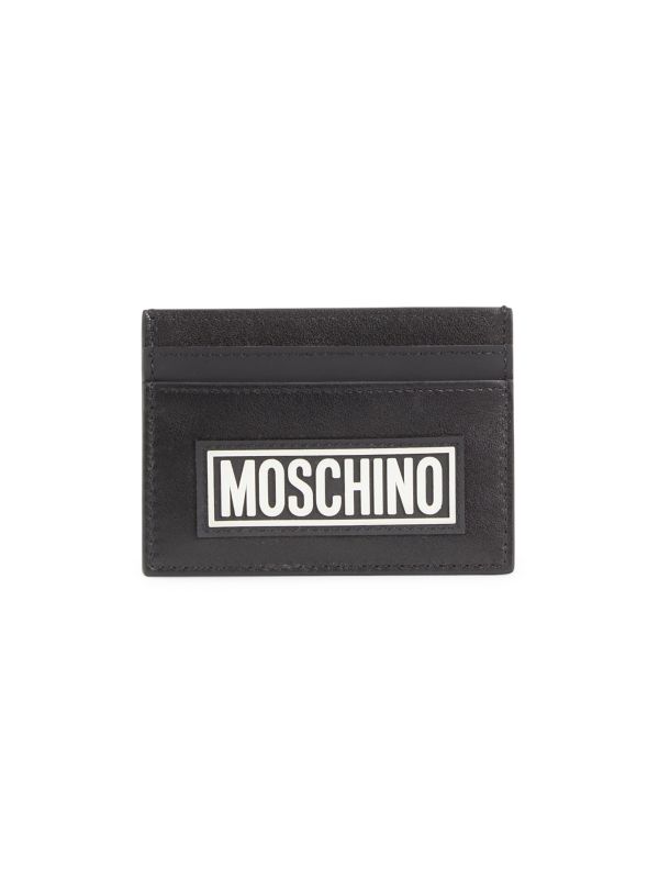 Кардхолдер Moschino Logo Leather Card Case Moschino