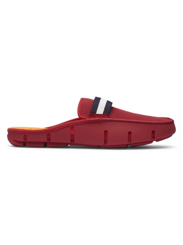 Лоферы Slip-On Swims с синтетическим верхом и резиновой подошвой Swims