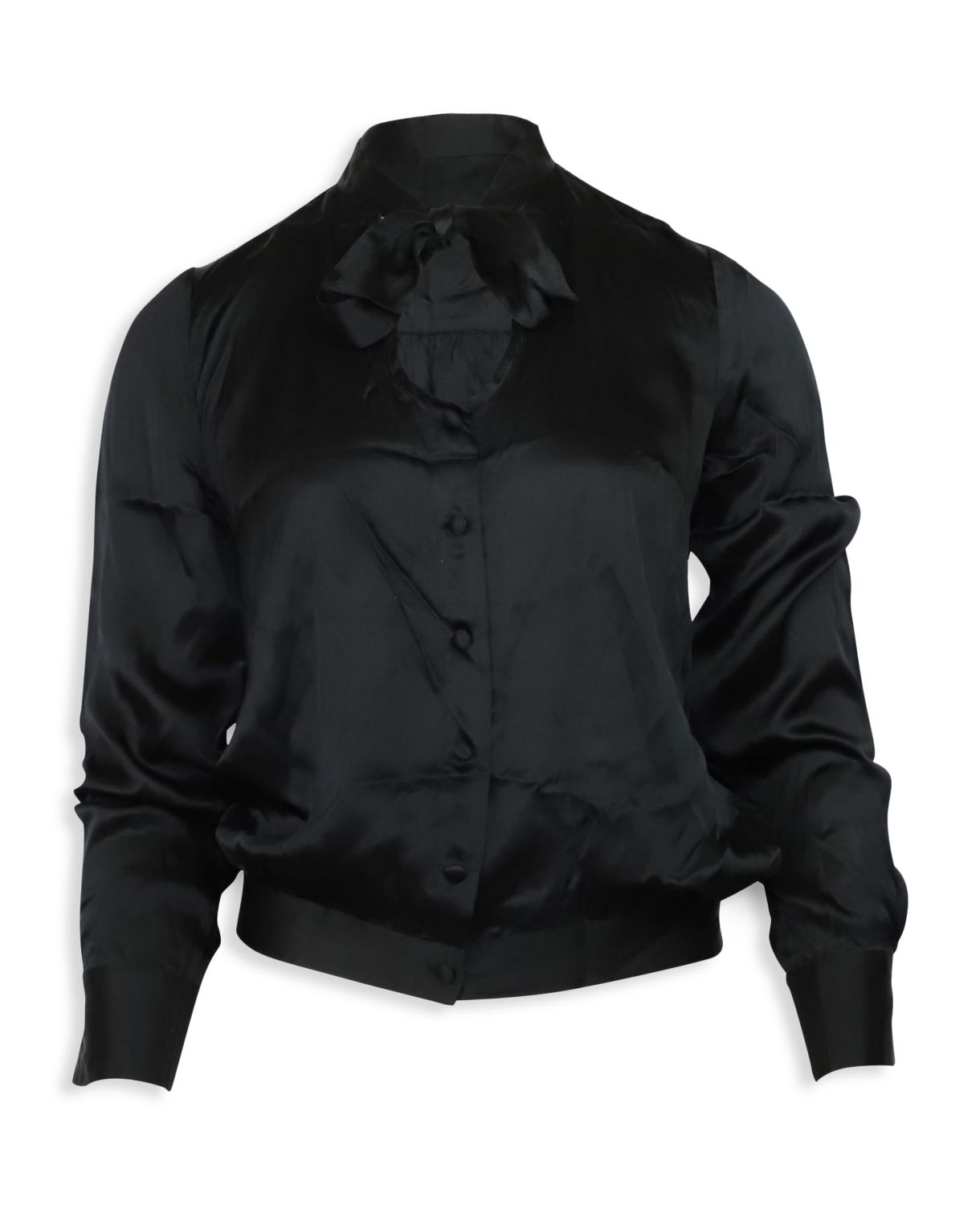 Черная шелковая блуза Joseph Knightsbridge Joseph