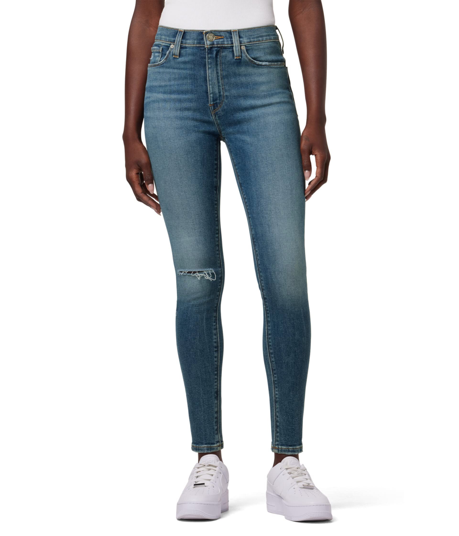 Barbara High-Rise Super Skinny Ankle в гравитации Hudson Jeans