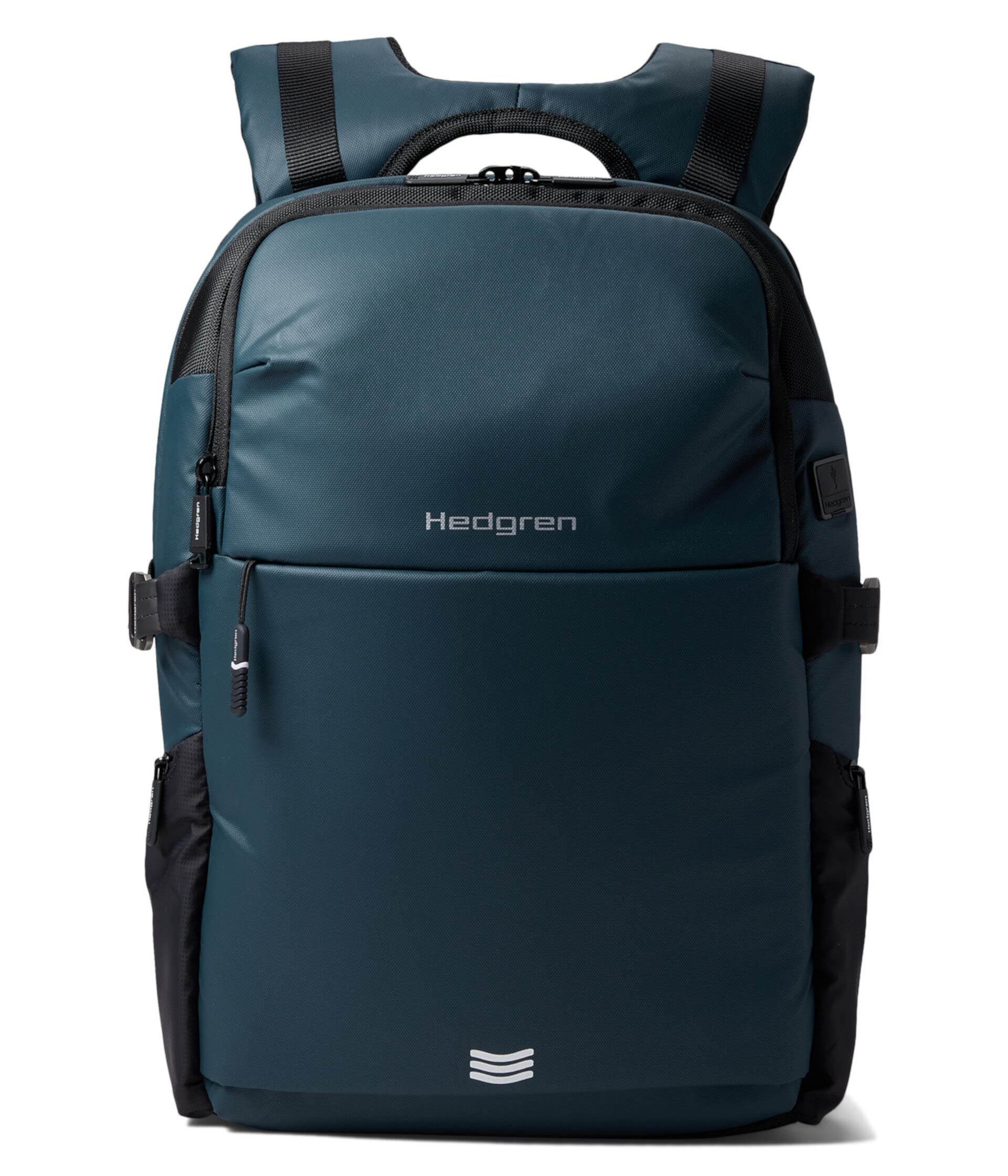 15.6" Rail 3 CMPT Backpack RFID with Rain Cover Hedgren