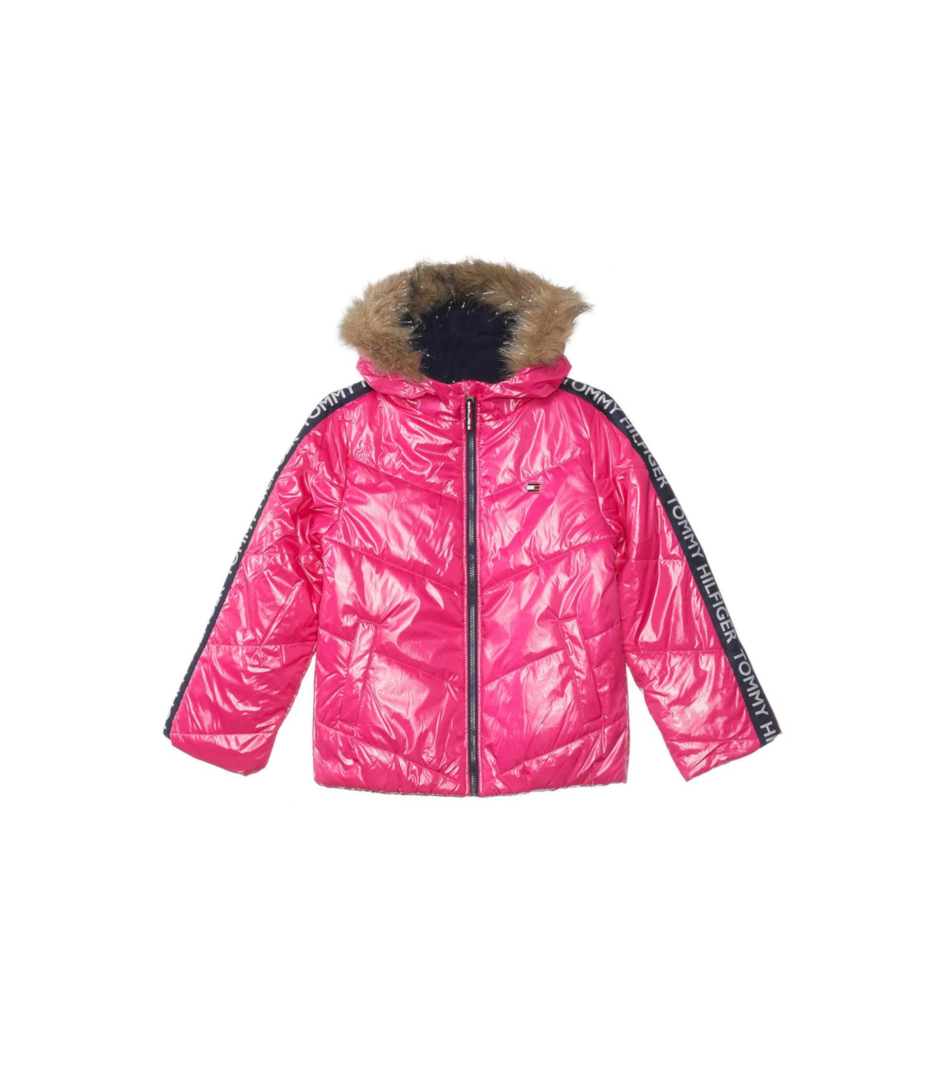 Chevron Puffer (большие дети) Tommy Hilfiger Kids