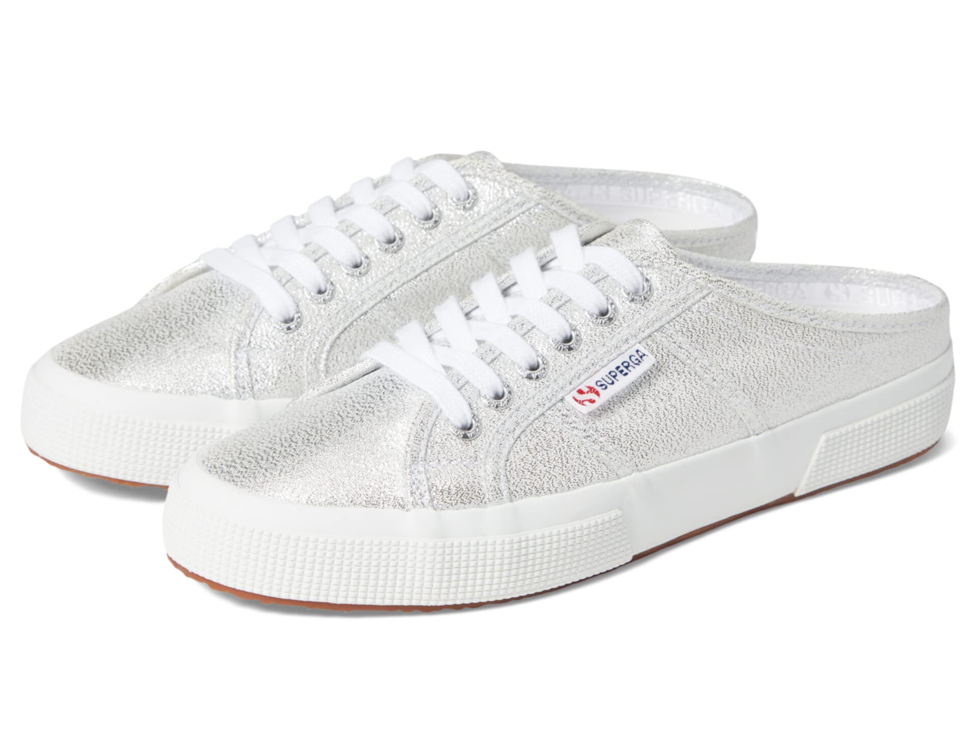 Кроссовки-мюли Superga 2402 с текстильной подкладкой и резиновой подошвой Superga