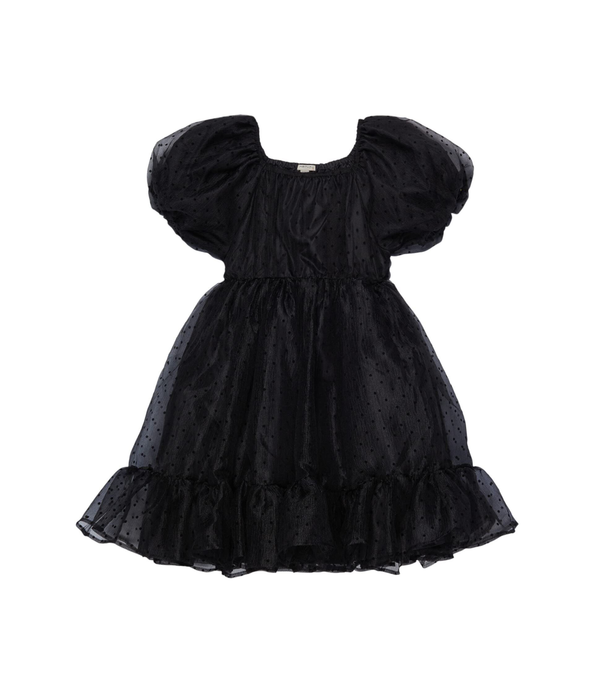 Мини-платье Babydoll в горошек (для больших детей) Habitual