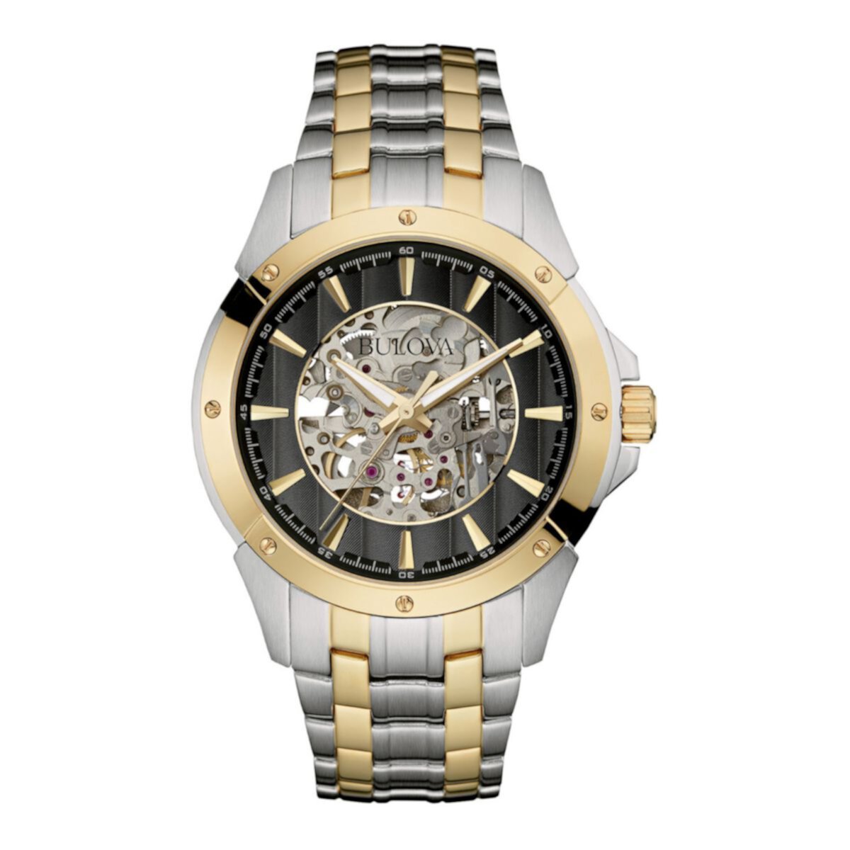 Механические часы Bulova Автоматические двухцветные - 98A146 Bulova