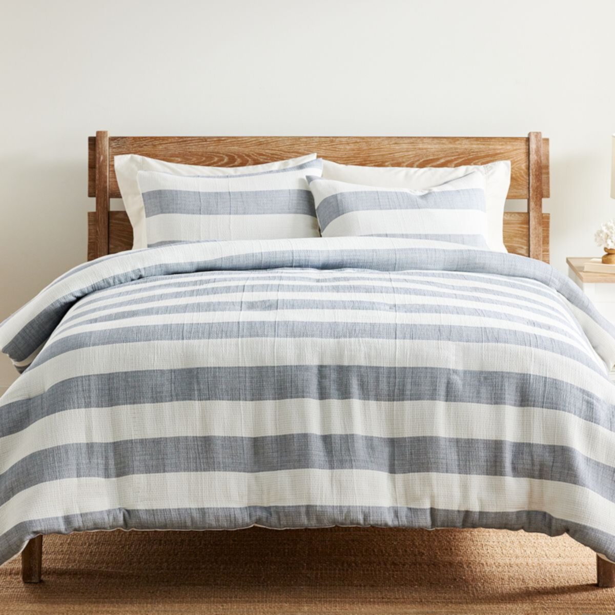 Sonoma Goods For Life® Stillwater Gauze Stripe Duvet Cover Set with Shams SONOMA