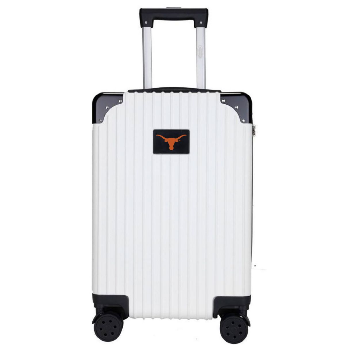 Ручной чемодан премиум-класса Texas Longhorns со спиннером и жесткой поверхностью Unbranded