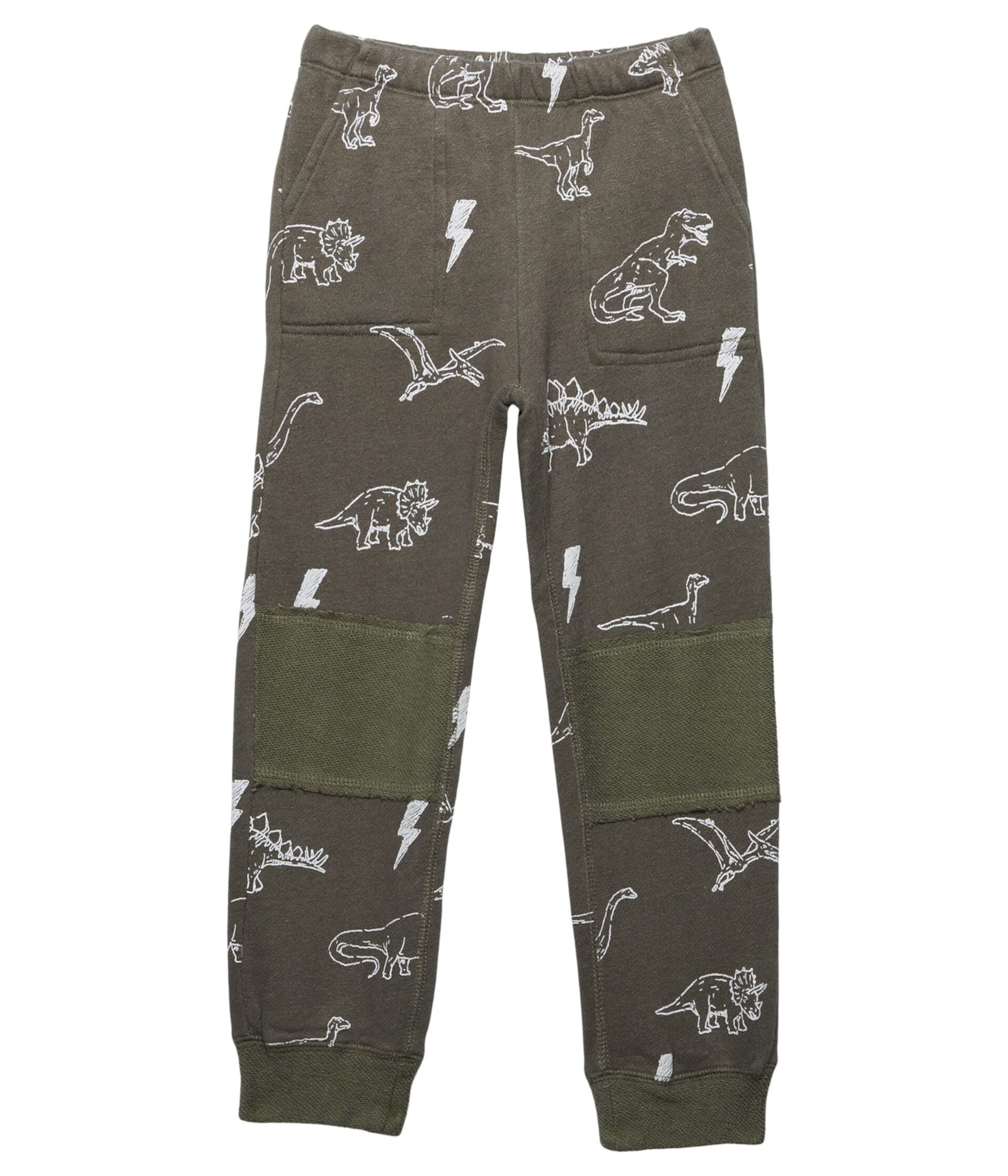 Спортивные штаны Dino Cozy Knit (Маленькие дети/Большие дети) Chaser