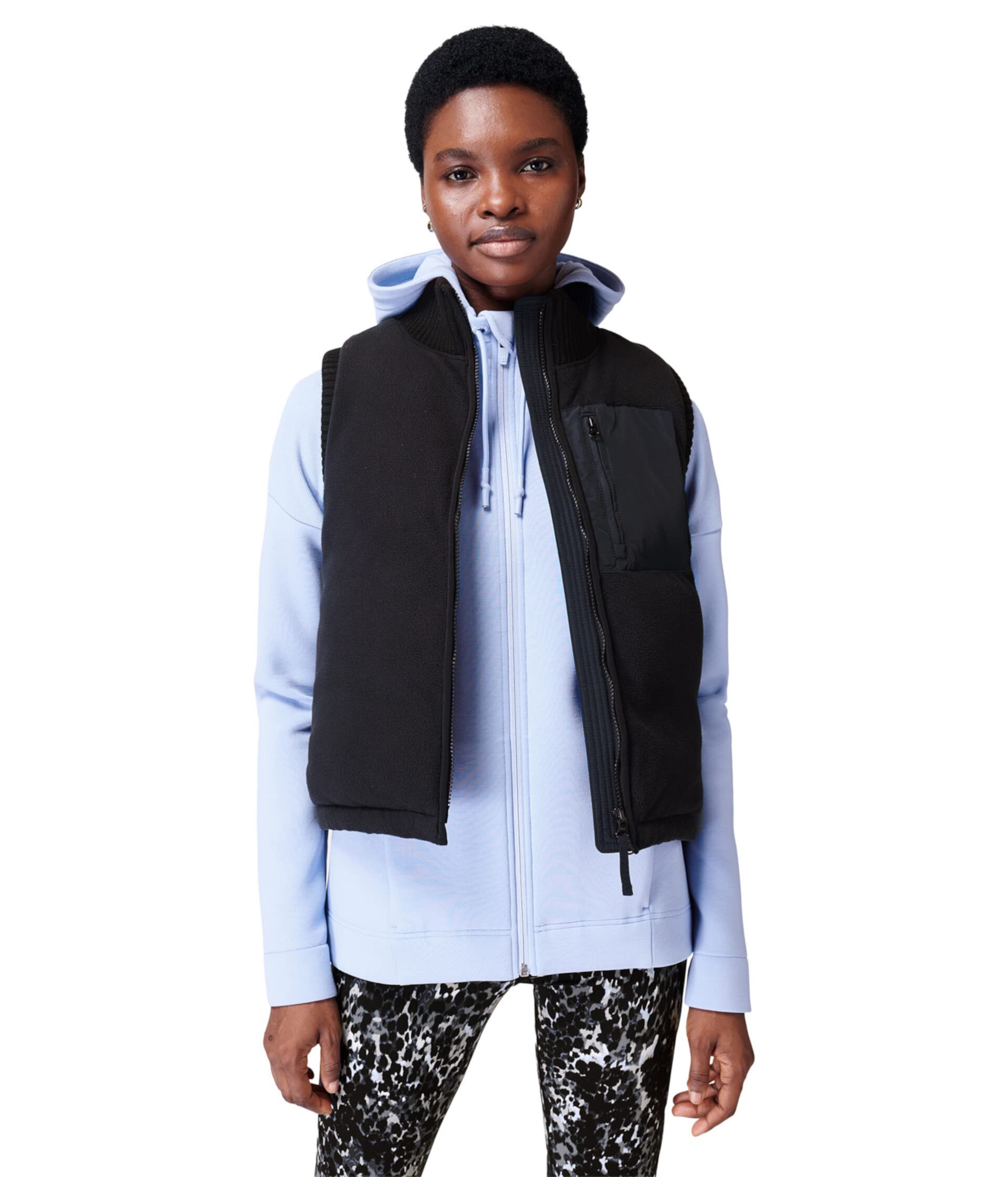 Venture Padded Fleece Gilet Sweaty Betty