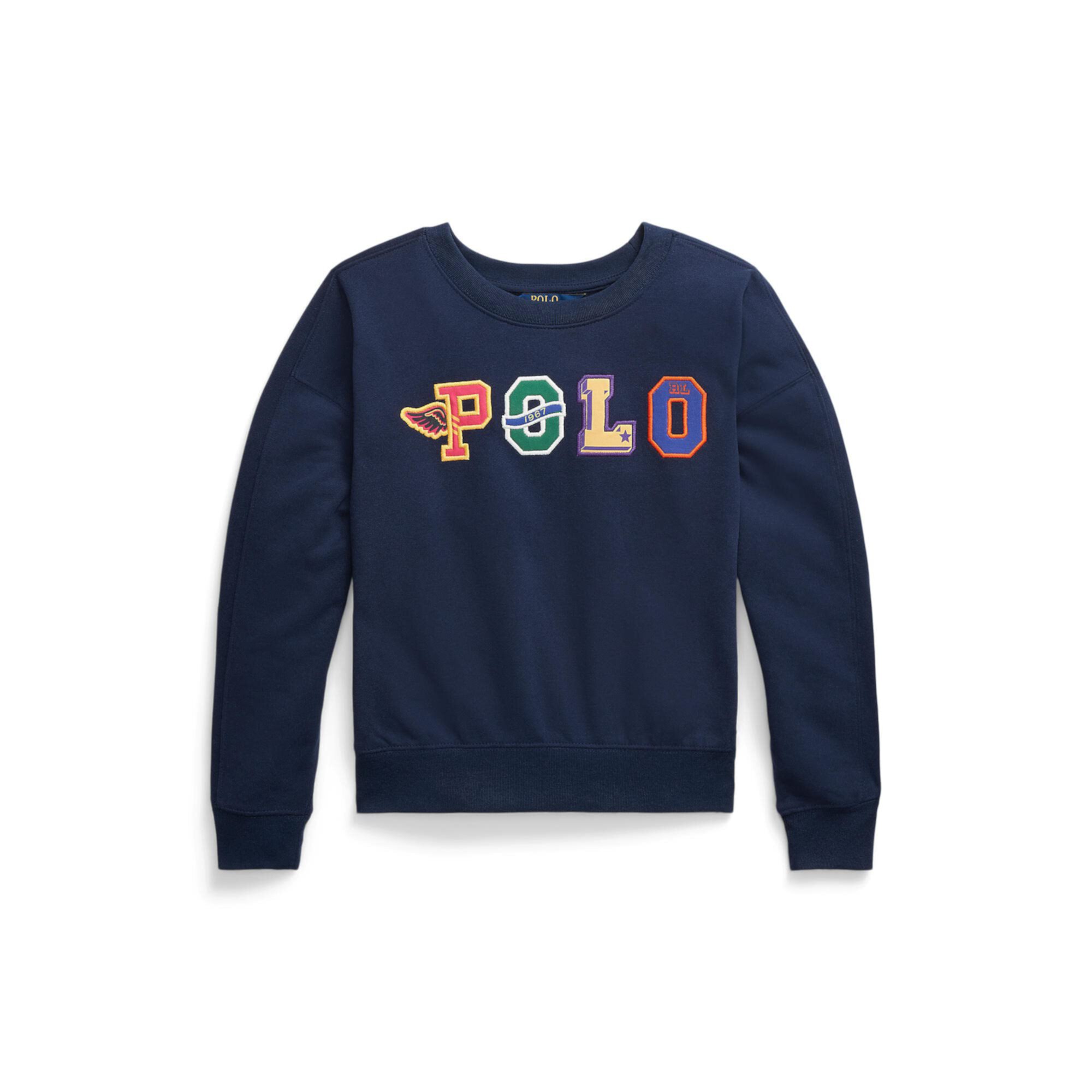 Флисовая толстовка с логотипом (для больших детей) Polo Ralph Lauren